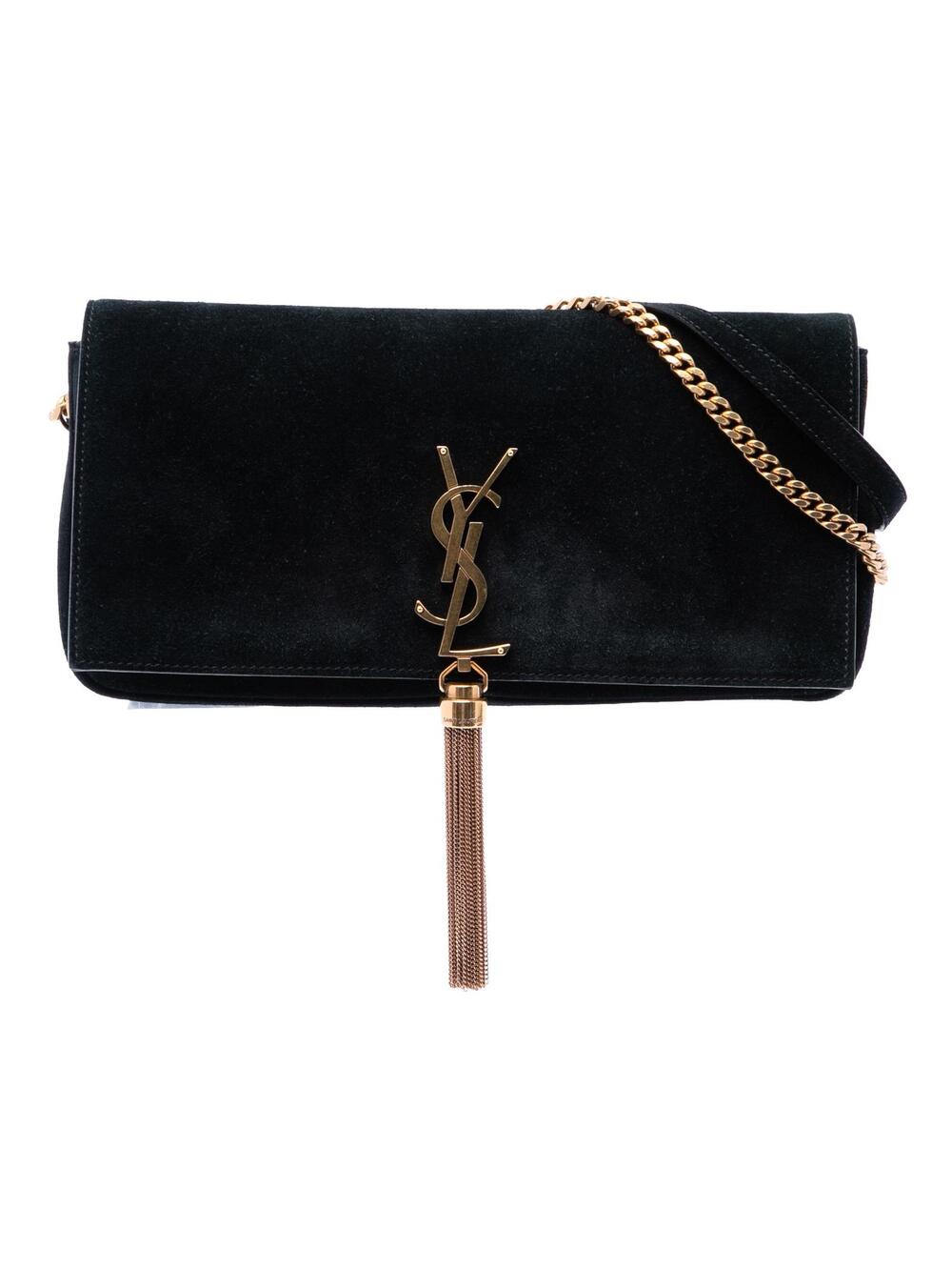 Saint Laurent Suede Kate 99 Tassel Bag #306526S12B